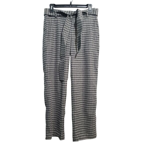 WILFRED Aritzia Tie-Front Cropped High Waisted Wool Pants - Picture 2 of 7